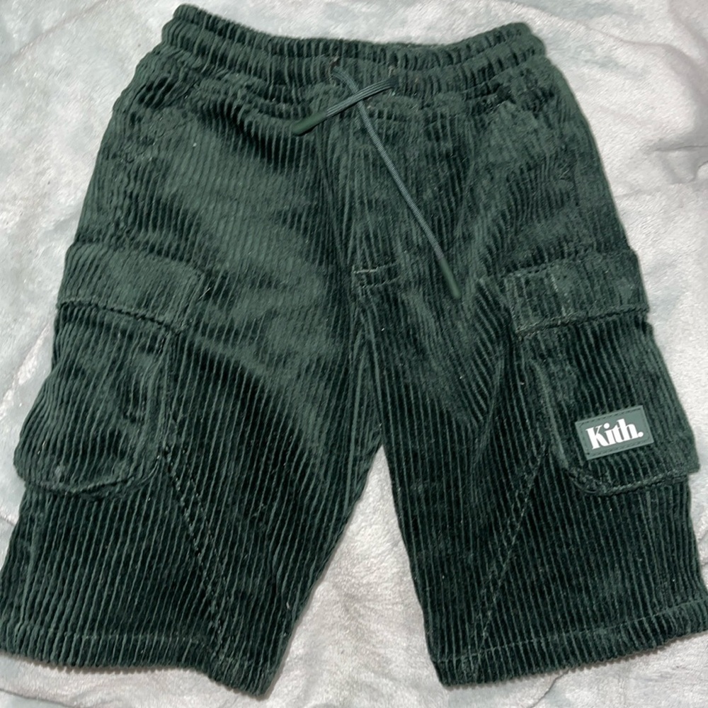 COPY - Kith baby boy corduroy forest green pants
